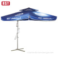 RST hot sale beach umbrellas beautiful custom logo print outdoor umbrella